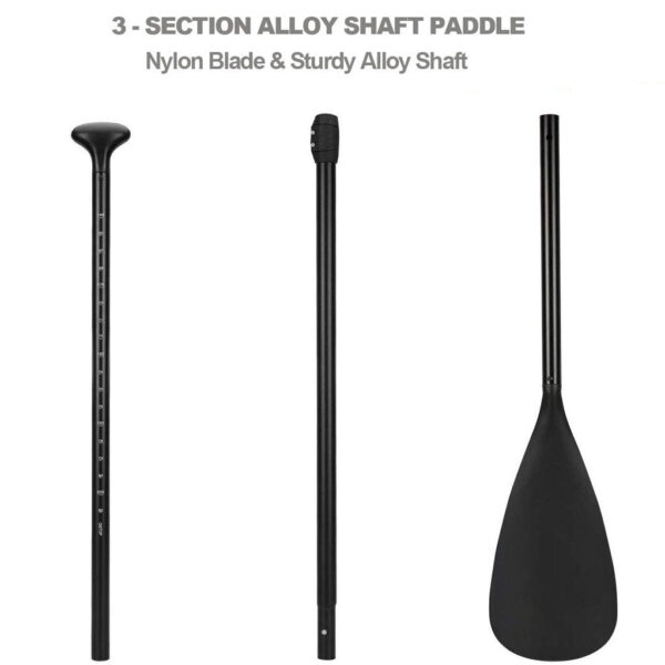 Fanno-Adjustable Aluminum Paddle for Paddle Boards and Kayaks Lightweight Design 65-84 Inches