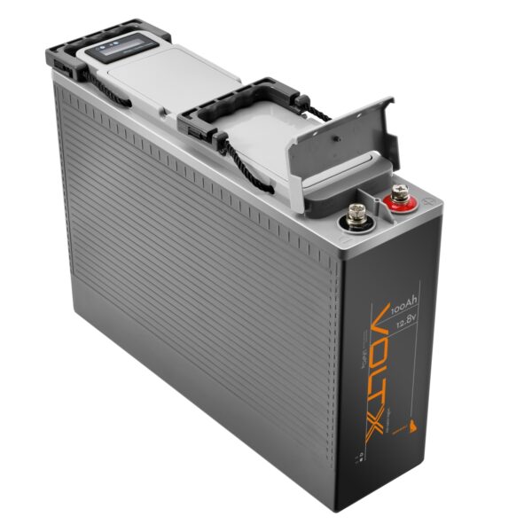 Fanno-12V 100Ah Slim Lithium Battery LiFePO4 with BMS for Outdoor Power Needs