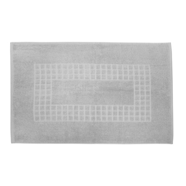 Fanno-Microfiber Soft Non Slip Bath Mat Highly Absorbent Check Design for Bathroom