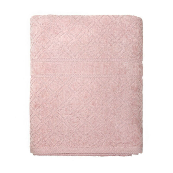 Fanno-Premium Velour Jacquard Bath Towel Soft Lightweight Absorbent Elegant Design