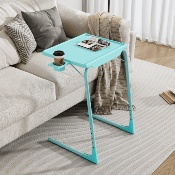 Fanno-Anywhere Laptop Pro Desk in Turquoise