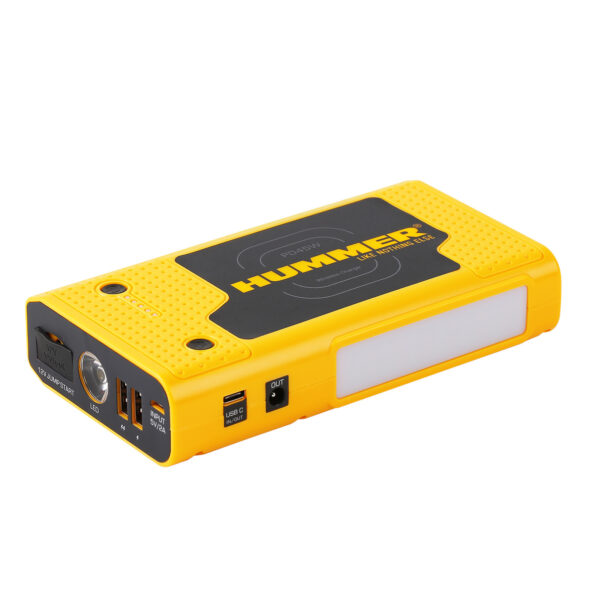 Fanno-2000A Jump Starter Powerbank 37000mWh 12V Car Battery Charger with LED Lights