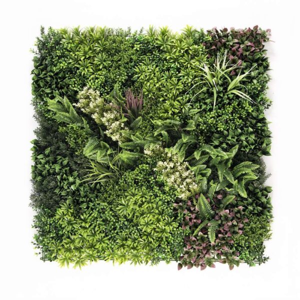 Fanno-Artificial Plant Wall Grass Panels Vertical Garden Foliage Tile 1x1M Indoor Outdoor