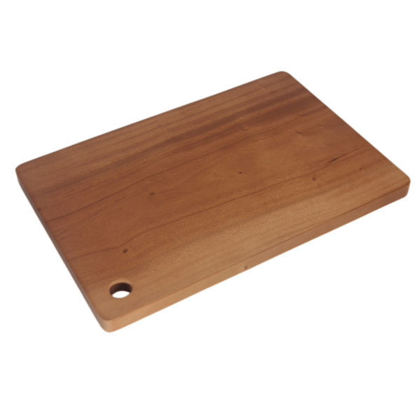 Fanno-Natural Hardwood Kitchen Cutting Board Hygienic Non-Toxic Chopping Board 35cm x 25cm