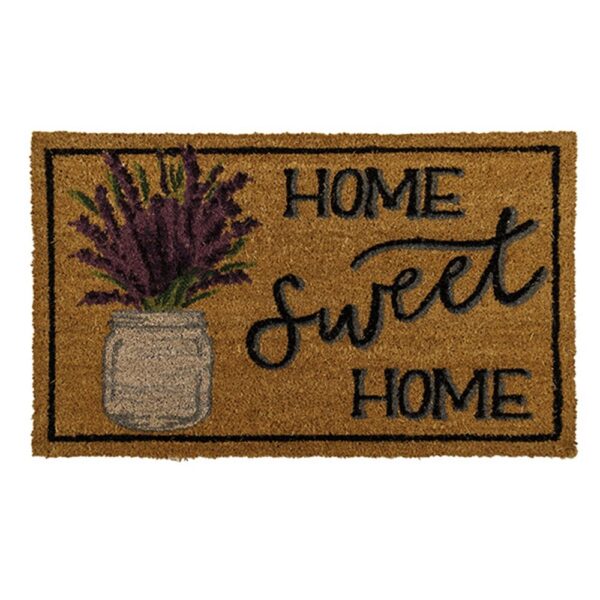 Fanno-Natural Coconut Coir Doormat Set for Front Door Entryway Outdoor Use 2 Pack