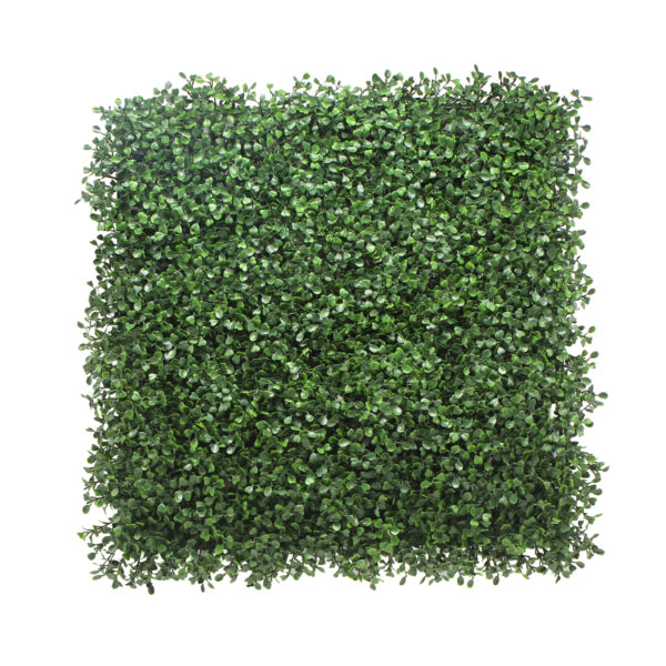 Fanno-Artificial Plant Wall Grass Panels Set of 4 Vertical Garden Tiles 50x50CM Green