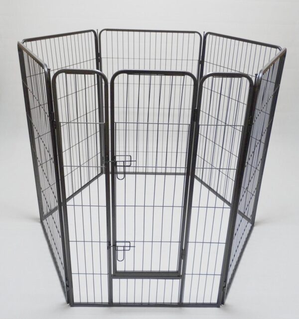 Fanno-6 Panel 120 cm Heavy Duty Pet Dog Cat Rabbit Playpen Fence