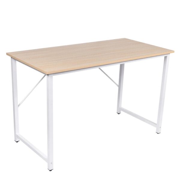 Fanno-Computer Desk Sturdy Home Office Laptop Table Modern Writing Workstation 120cm