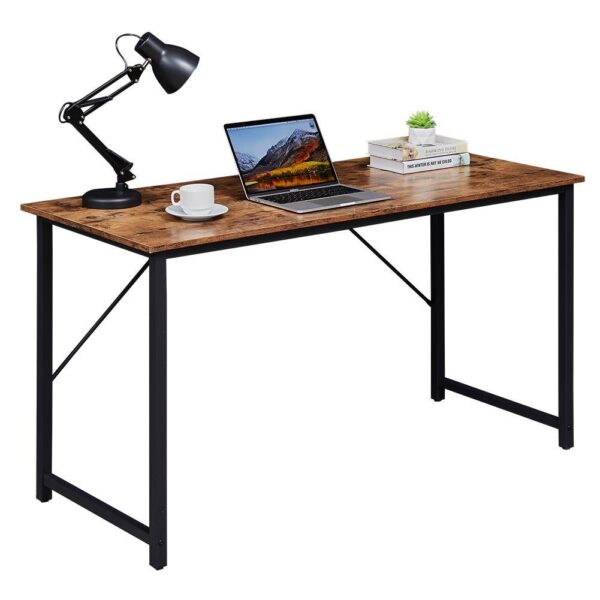 Fanno-Computer Desk Sturdy Home Office Gaming Desk Modern Writing Table Multipurpose Workstation