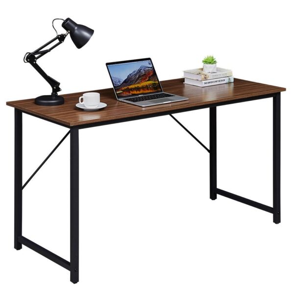 Fanno-Computer Desk Sturdy Home Office Desk for Laptop Modern Writing Table Workstation