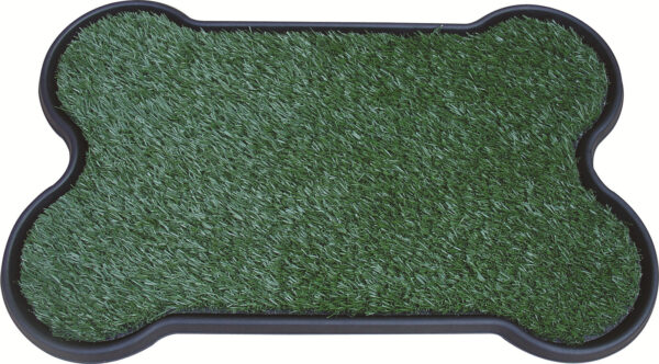 Fanno-Indoor Dog Potty Training Mat Grass Pad for Puppies Easy Clean Non-Toxic Use