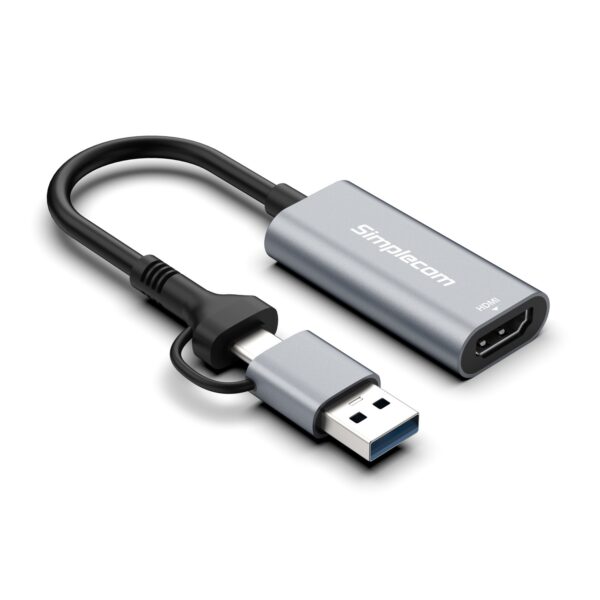 Fanno-DA306C USB 3.0 and USB-C to HDMI Video Card Adapter Full HD 1080p