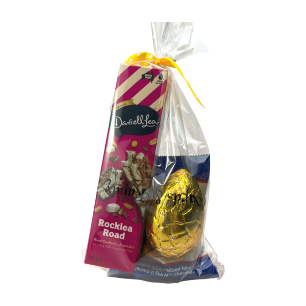 Fanno-Easter Chocolate Pack with Peanut Brittle Rocky Road and Milk Chocolate Egg