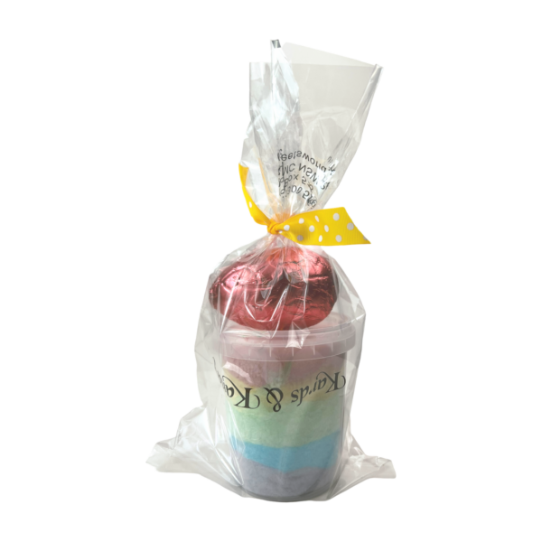 Fanno-Fluffy Crunch Fairy Floss Easter Egg Pack Colorful Sweet Treats for Easter Celebrations