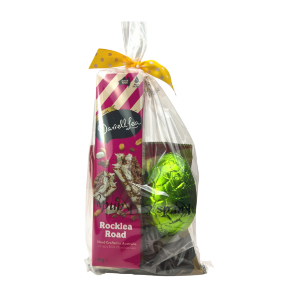 Fanno-Easter Chocolate Pack with Soft Liquorice Rocky Road and Milk Chocolate Egg