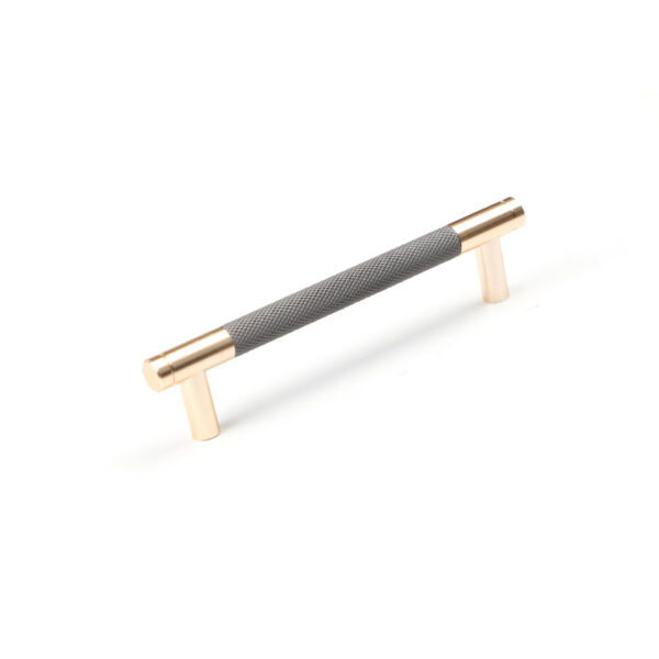 Fanno-Modern Black Gold Kitchen Cabinet Pull Handle 128mm Sleek Stainless Steel Design