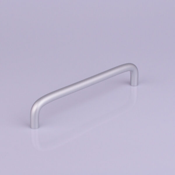 Fanno-Modern Aluminium Kitchen Cabinet Pull Handle 160mm Sleek Silver Design