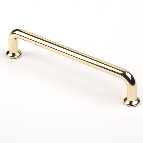 Fanno-Modern 128mm Polished Gold Cabinet Pull Handle for Kitchen and Bathroom Furniture