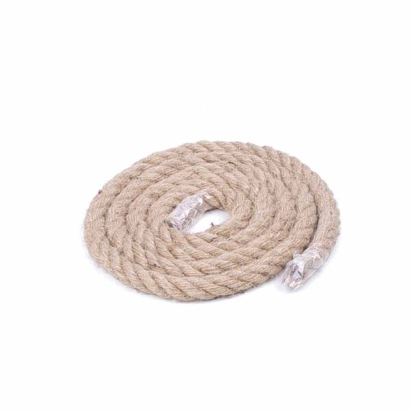 Fanno-Natural Jute Twine Rope 2m Thick 20mm Eco-Friendly Crafting Gardening Decor