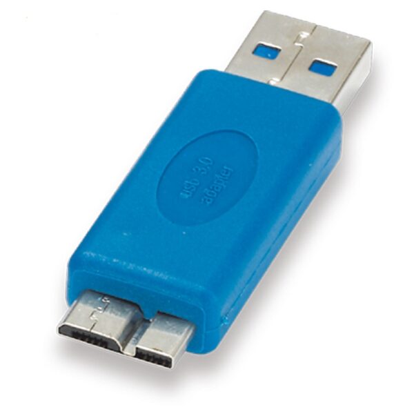 Fanno-USB 3.0 Micro Type-B Male to USB 3.0 Micro Type-B Male Adapter for Fast Data Transfer