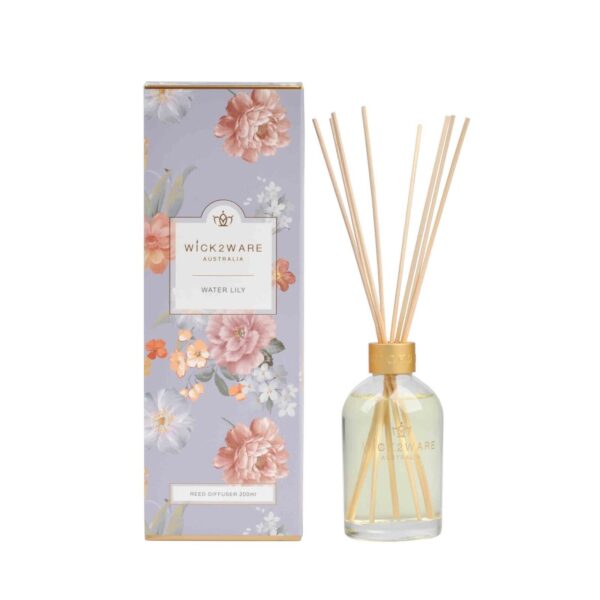 Fanno-Fragrance Reed Diffuser Water Lily 200ml Eco-Friendly Home Scent Enhancer