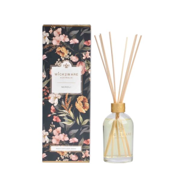 Fanno-Fragrance Reed Diffuser 200ml Neroli Scent Home Decor Aromatherapy Gift