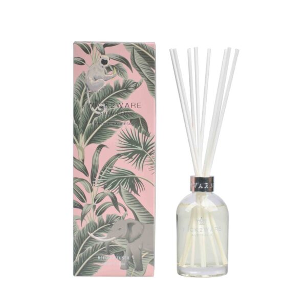 Fanno-Reed Diffuser 200ml Lychee and Freesia Scented Home Fragrance Oil Decor