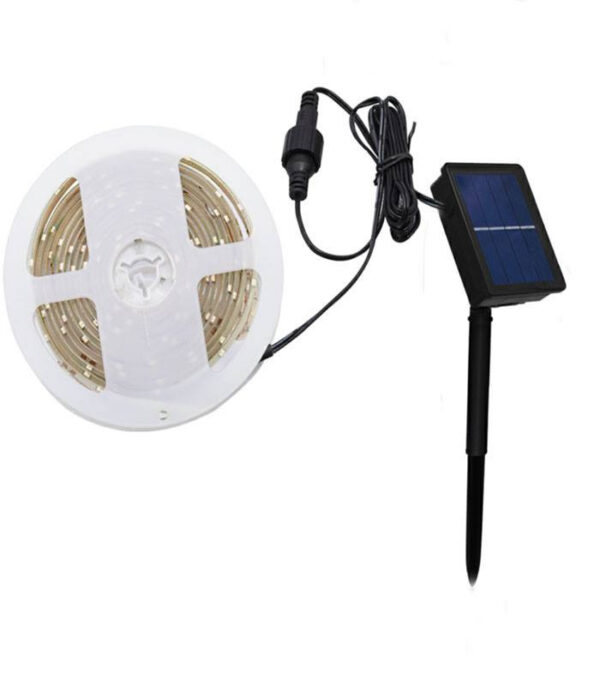 Fanno-Waterproof Solar LED Strip Light 3 Meter Flexible Self-Adhesive Outdoor Lighting