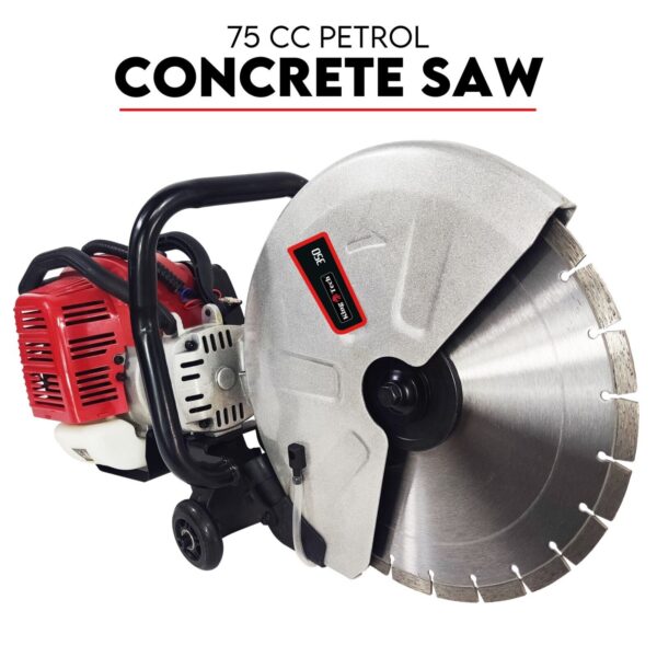 Fanno-75CC Concrete Cut Off Saw with 350MM Blade for Brick Asphalt and Stone Cutting