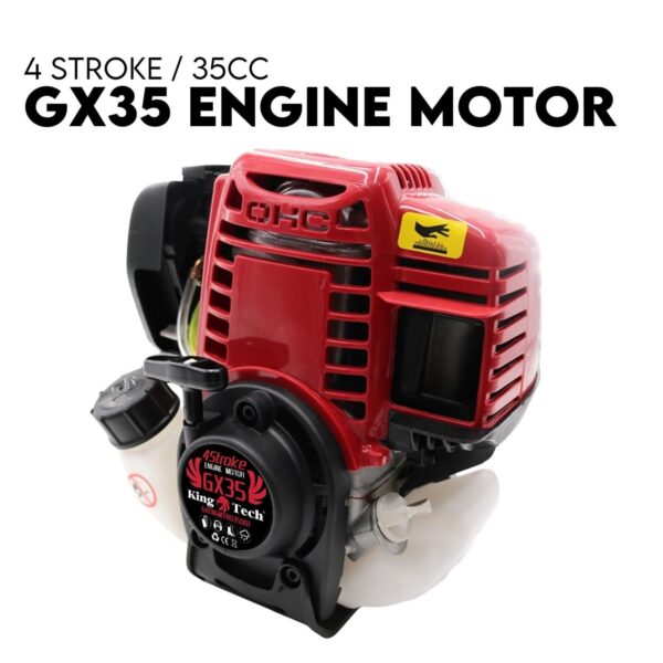 Fanno-Compatible 4 Stroke Engine 35.8cc Quiet Efficient Power for Lawn and Garden Equipment