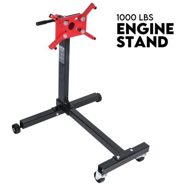 Fanno-Heavy-Duty Engine Stand 1000LBS Capacity Adjustable Arms 360-Degree Rotation