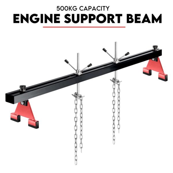 Fanno-Engine Support Bar Load Leveler 1100 Lbs Transmission Repair Dual Hook Assembly