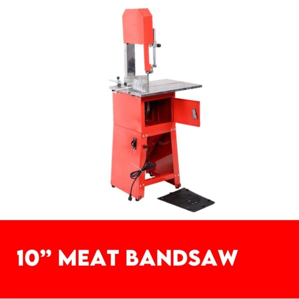 Fanno-10 Inch Meat Cutting Band Saw Mincer Grinder Slicer for Home and Commercial Use