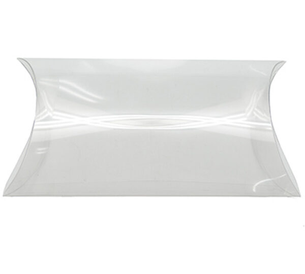 Fanno-10 Pack Clear PVC Pillow Gift Boxes for Wedding Party Favors and Jewelry