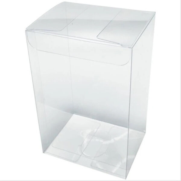 Fanno-10 Pack Clear PVC 5x8cm Rectangle Gift Boxes for Wedding Party Favors and Candy