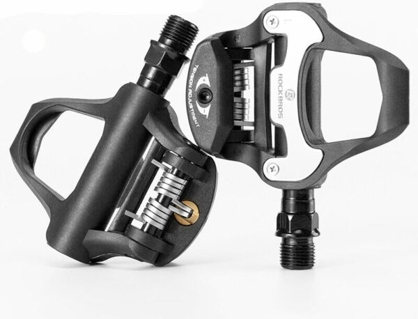 Fanno-Self Locking Road Bike Pedals with Shimano SPD-SL Cleat and Sealed Bearings