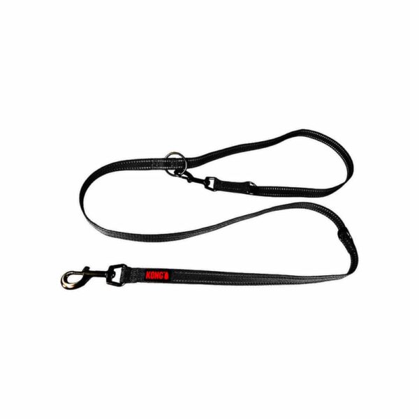 Fanno-Adjustable Dog Leash 5 in 1 Reflective Nylon Tether Coupler 1m 1. 1.8m