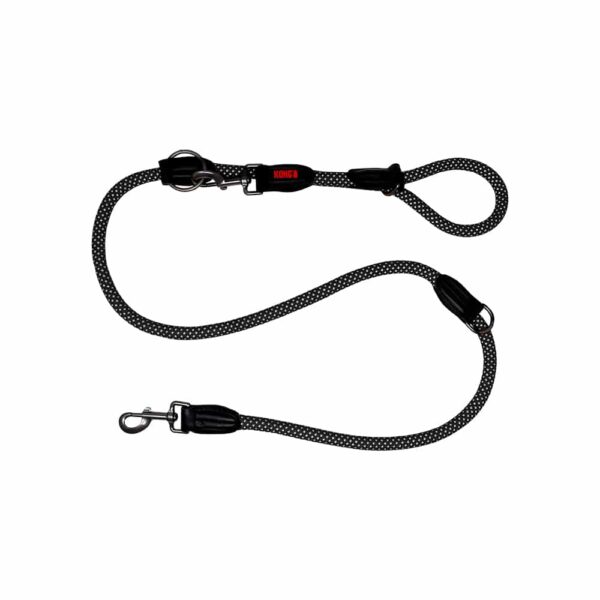 Fanno-Adjustable Rope Dog Leash with Reflective Threads for Medium Dogs