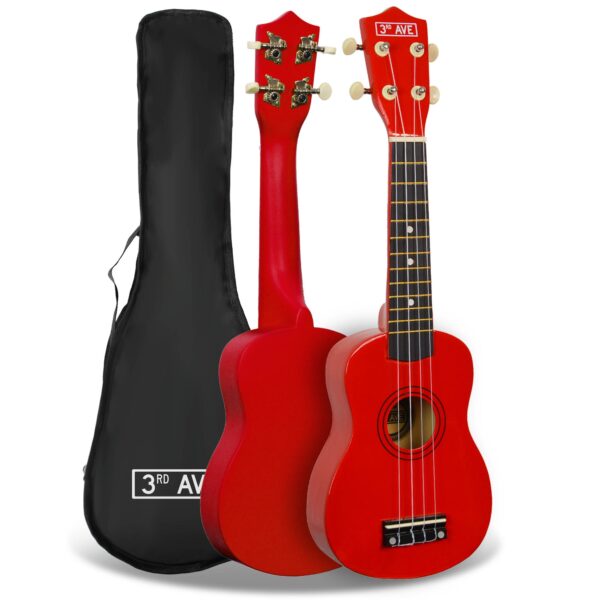 Fanno-Soprano Ukulele for Beginners with Carry Bag Ideal for Music Education and Ensembles