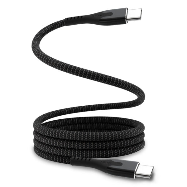 Fanno-USB-C to USB-C Magnetic Charging Cable 1m Durable Braided Fast Data Transfer