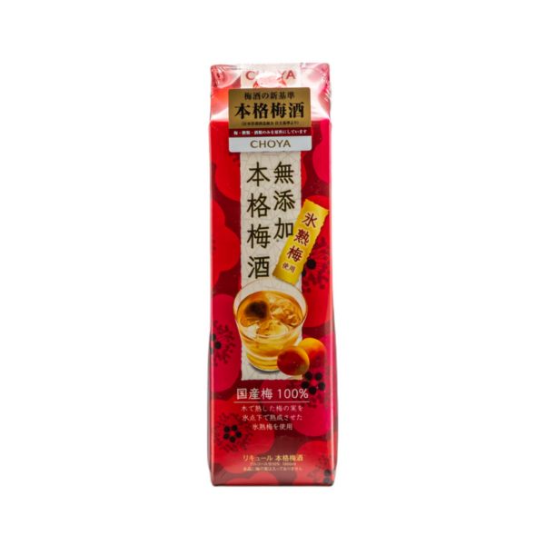 Fanno-Choya Umeshu Japanese Plum Liqueur 1800ml Sweet and Sour Flavor for Cocktails