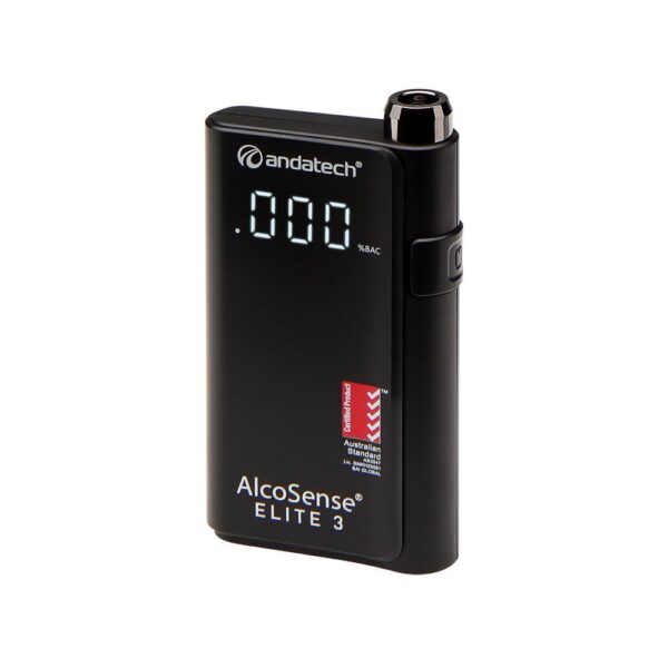 Fanno-Compact Breathalyser with Accurate Readings and Carry Case AS3547 Certified