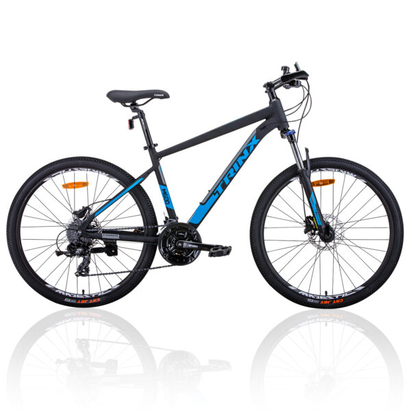 Fanno-Mountain Bike 24 Speed 17 Inch Frame Aluminium Alloy Hydraulic Suspension Blue