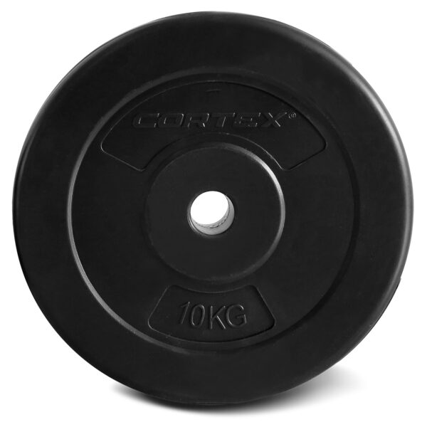 Fanno-Compatible 10kg Standard Weight Plates 25mm Pair Durable PVC Coated for Workouts