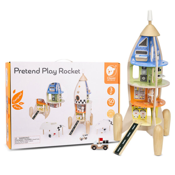 Fanno-Classic World Pretend Play Rocket