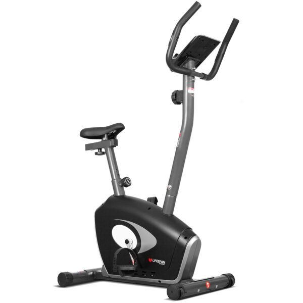 Fanno-Exercise Bike with 8 Levels of Manual Resistance and Adjustable Comfort Seat