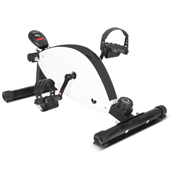 Fanno-Compact Under Desk Exercise Bike with LCD Display and 8 Resistance Levels