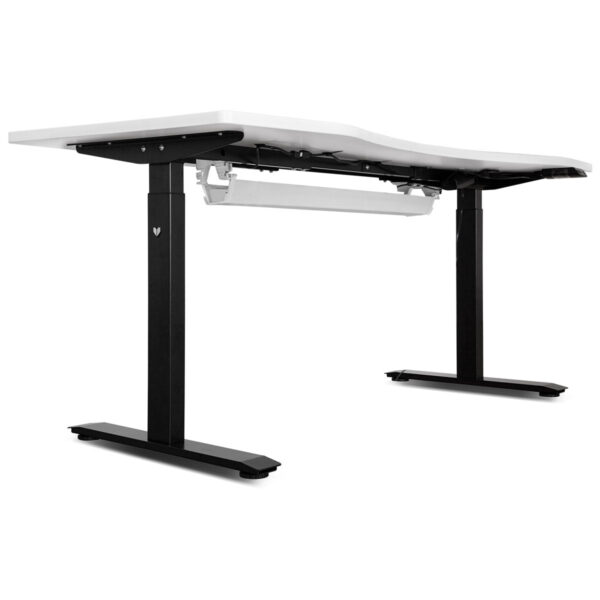 Fanno-Height Adjustable Standing Desk 150cm with Cable Management Tray for Home Office