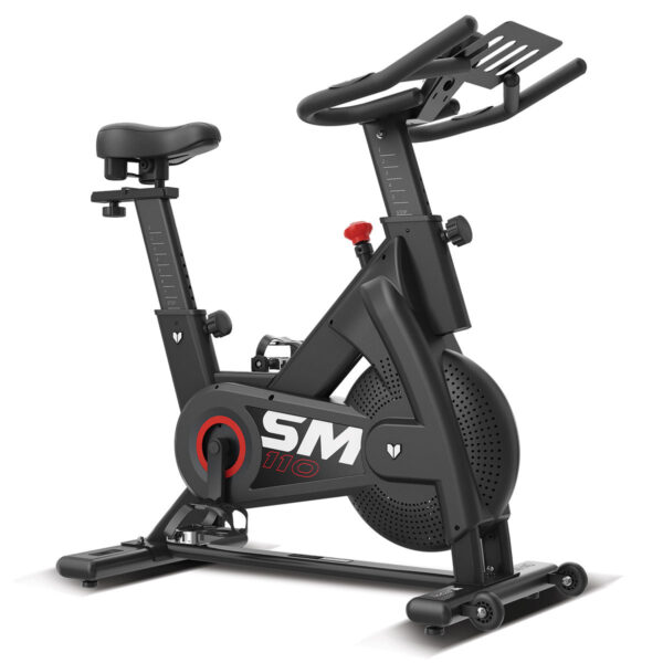 Fanno-Magnetic  Bike with Adjustable Resistance and LCD Monitor for Home Fitness