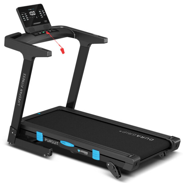 Fanno-Compact Treadmill with LCD Display 15 Programs ShockControl Cushioning System